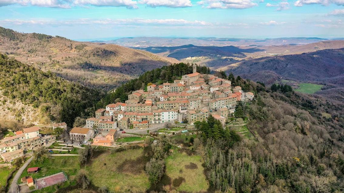 La Casina Di Pia Apartamento Montieri Exterior foto